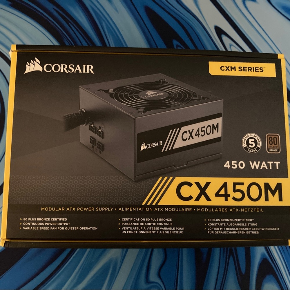 Corsair CX 450M ATX Power Supply